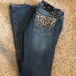 Size 28 “Miss Me” Bootcut Jeans
